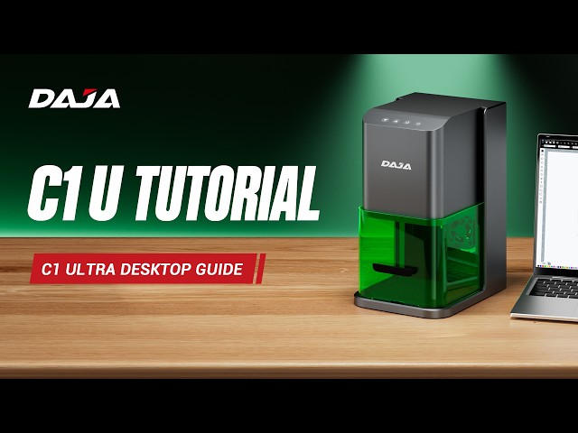 How to Use the DAJA C1 Ultra on PC | Desktop Beginner Guide