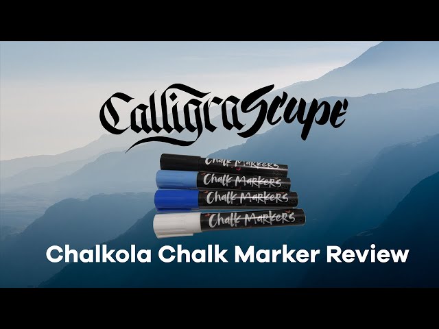 Chalkola Chalk Markers Review (&@Chalkola Giveaway) #chalkolaArtist