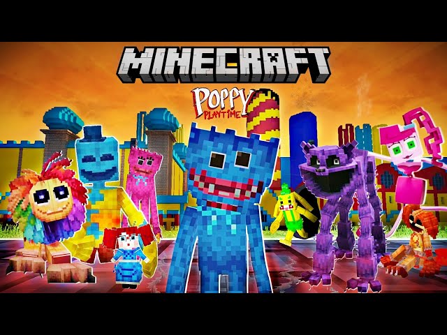 Minecraft x Poppy Playtime DLC - Full Gameplay Playthrough (Full Game)
