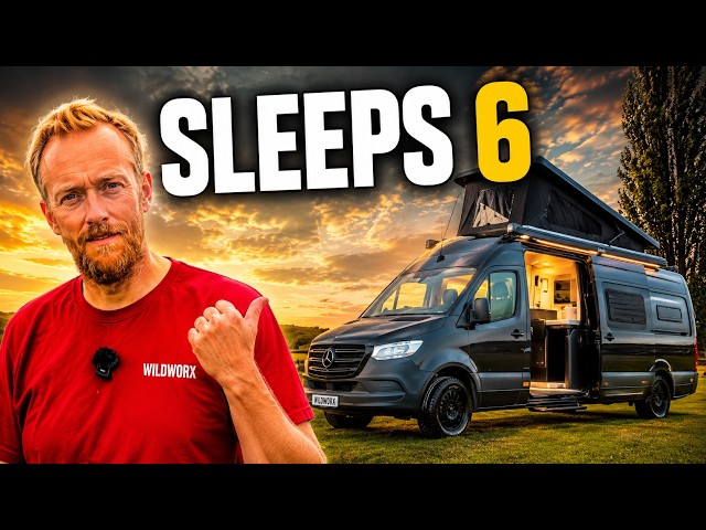 Ultimate Sprinter Campervan Tour | 6 Berth + Off-Grid Ready