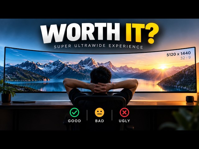 Is the 49" Samsung Odyssey G9 ACTUALLY Worth It? (No AI)