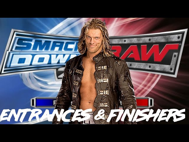 WWE Smackdown vs Raw 2007 Entrances & Finishers Edge