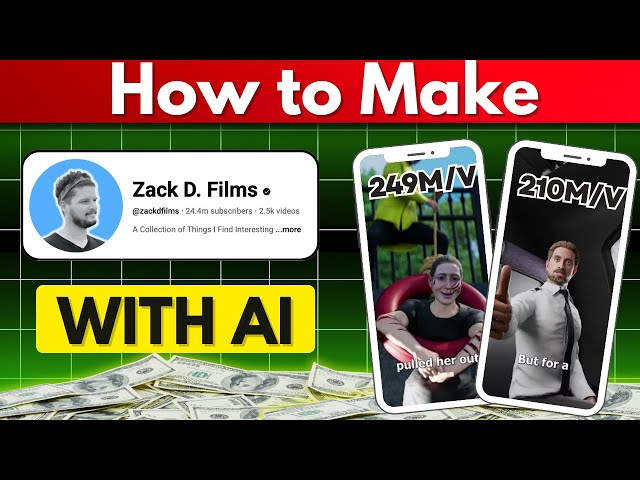 How to Make 3D Animation Like Zack D Films Using AI (Step-by-Step)