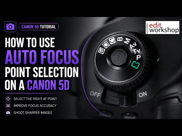 How to use Auto Focus Point Selection on a Canon 5D