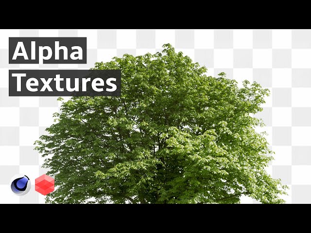 Alpha Textures - Cinema 4D, Redshift Tutorial