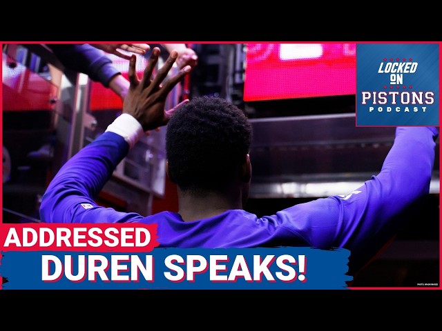 AUTHENTIC: Detroit Pistons' Jalen Duren REVEALS True Feelings, CONFIRMS Dedication to Detroit