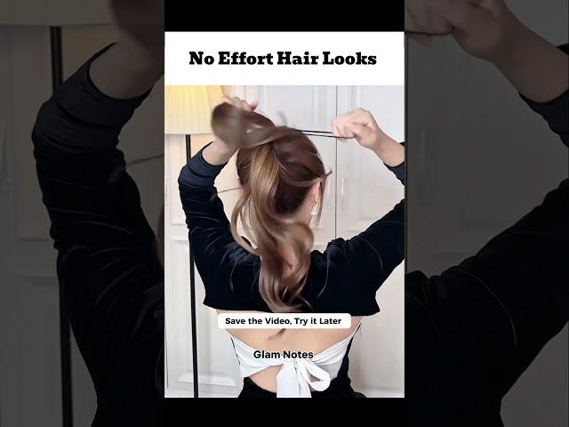 How to Do This Easy Voluminous Ponytail | Simple Hairstyle for Beginners #EasyHairstyle #Ponytail