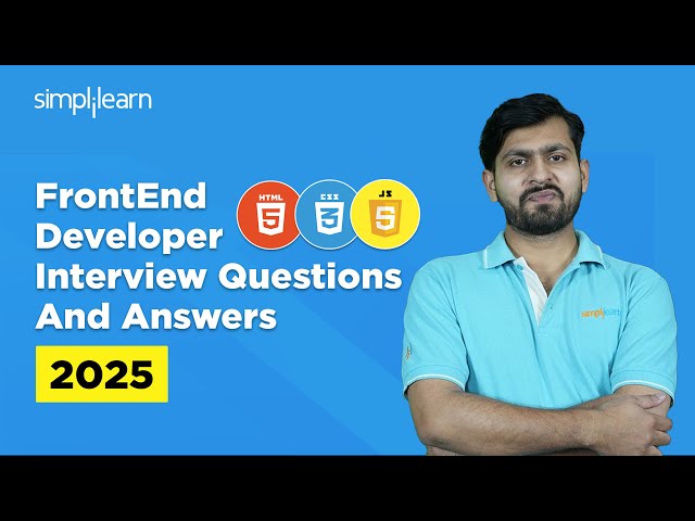 Top 20 FrontEnd Interview Questions 2026 | Front End Developer Interview Questions And Answers 2026
