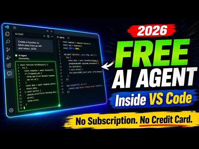 The Best FREE AI Coding Agent for VS Code Nobody Is Talking About!