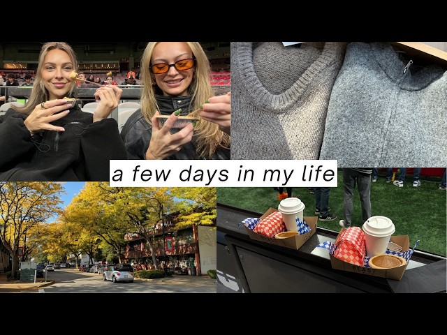 fall shopping & football game 🏈🧥🍂  weekly vlog