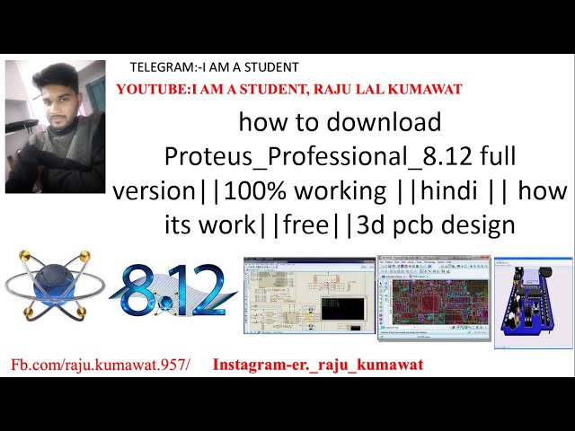 how to download Proteus_Professional_8.12 full version||100% working ||hindi || how its work||free