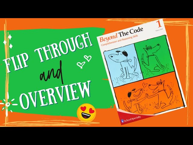 BEYOND THE CODE BOOK 1 FLIP THROUGH & OVERVIEW | EXPLODE THE CODE
