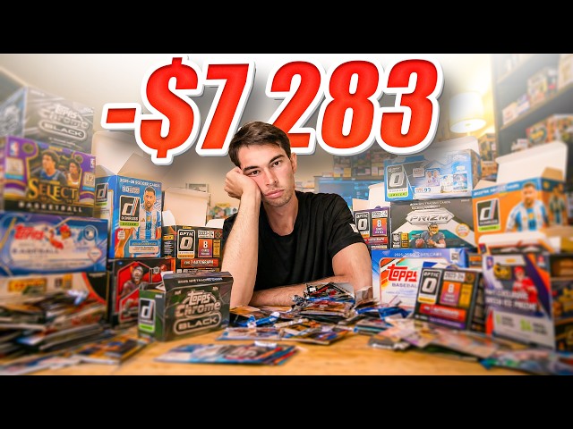 Opening Sports Card Boxes Until I Make a Profit