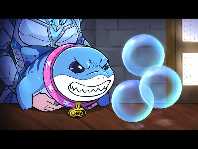 OH MY GOD HE'S GOING AFTER THE BUBBLE