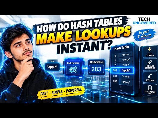 How Do Hash Tables Make Lookups Instant? The Secret Behind Fast Data Access