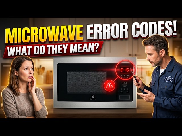 Electrolux Microwave Error Codes Explained 🔧 | Quick Fix Guide #shorts