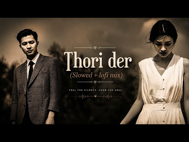 Thori Der (Slowed + Lofi Mix) 🎧 | Sad Bollywood Lofi Beats For Late Night Thoughts 🖤✨