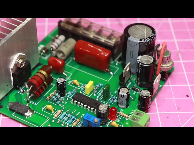 DC Motor Speed Controller with RPM Stabilization