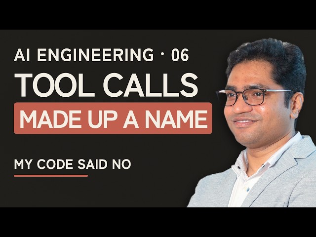 LLM Tool Calling Explained: It Made Up a Name, My Code Said No (Function Calling)