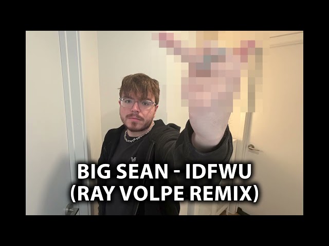 BIG SEAN - IDFWU (RAY VOLPE REMIX) [Official Audio]