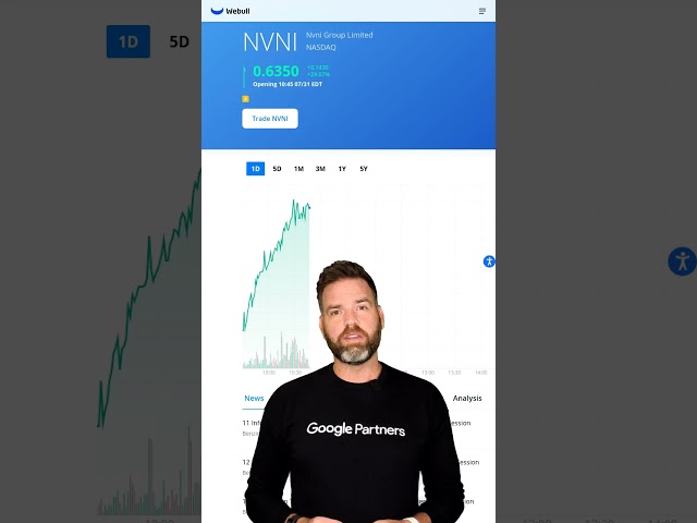 NVNI Surges 30% Today!