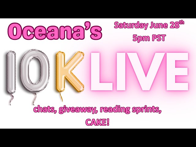 LIVE | 10,000 on Booktube Celebration