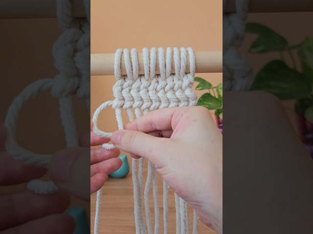 So Easy Knot, So Cute BAG 🛍️ #macrametutorial #diy #macrame #macramebag #macrameschool #handmade