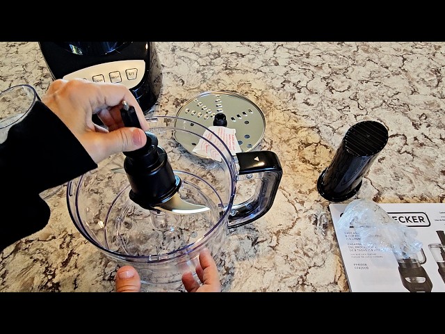 Black and Decker - 8 Cup Food Processor - Nice and Simple!