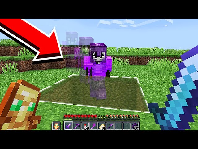 Using Ghost Blocks to Defeat my Enemies (8)