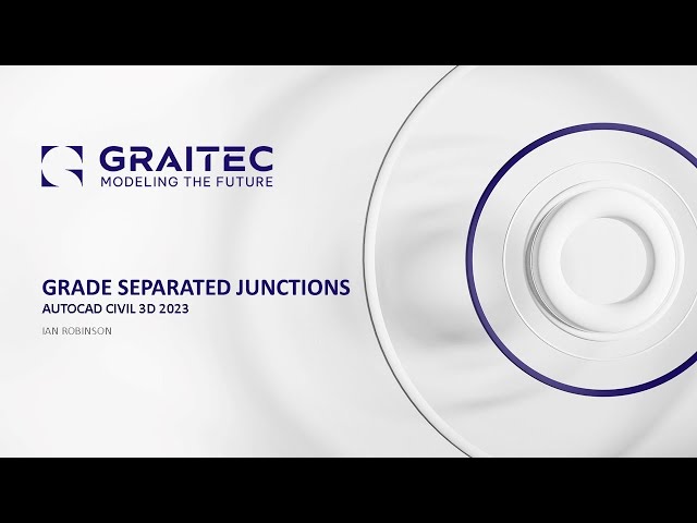 AutoCAD Civil 3D   Grade Separated Junctions