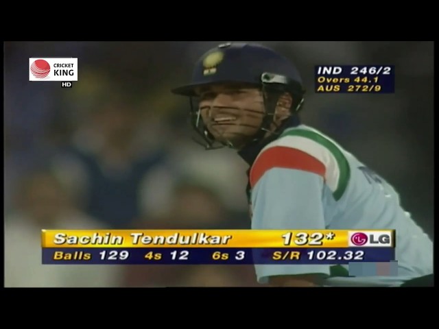 COCA COLA CUP SHARJAH 1998 INDIA VS AUSTRALIA FINAL