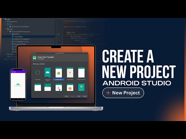 How to Create a New Project in Android Studio | Beginner Tutorial