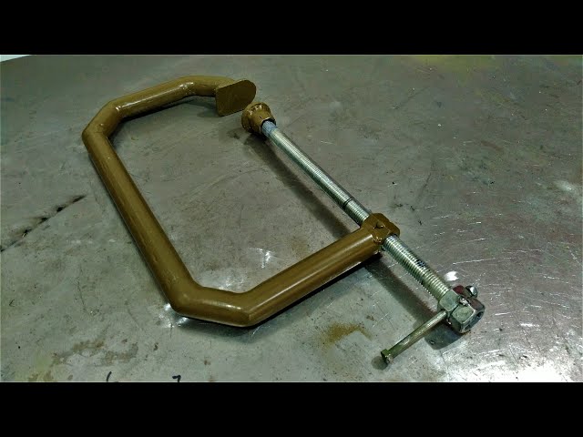 How To Make C Clamp - Homemade