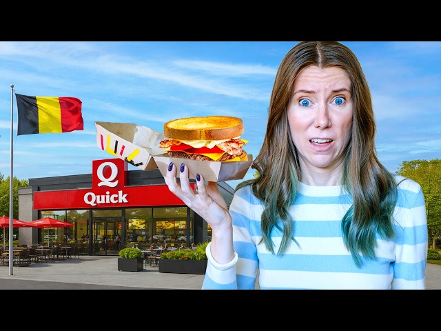 Is Belgium’s QUICK Better than McDonald’s? 🇧🇪