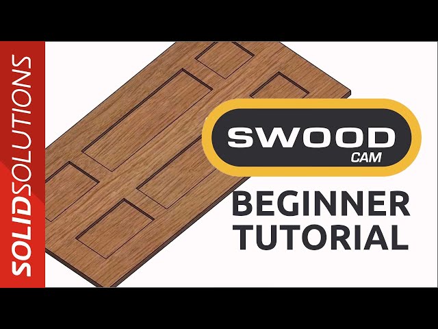 SOLIDWORKS SWOOD CAM Tutorial  | Beginner SOLIDWORKS Tutorial
