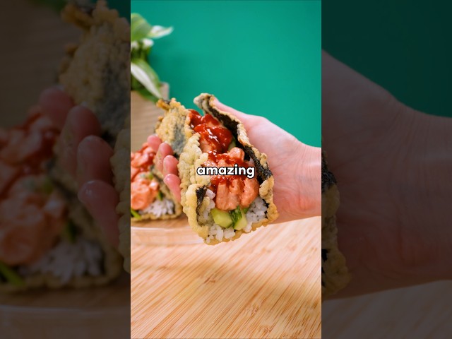 Are these viral SUSHI TACOS worth the HYPE?!