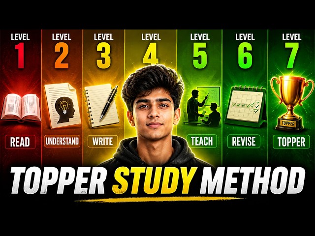 7 Secret Study Methods of Toppers | Mr Brother
