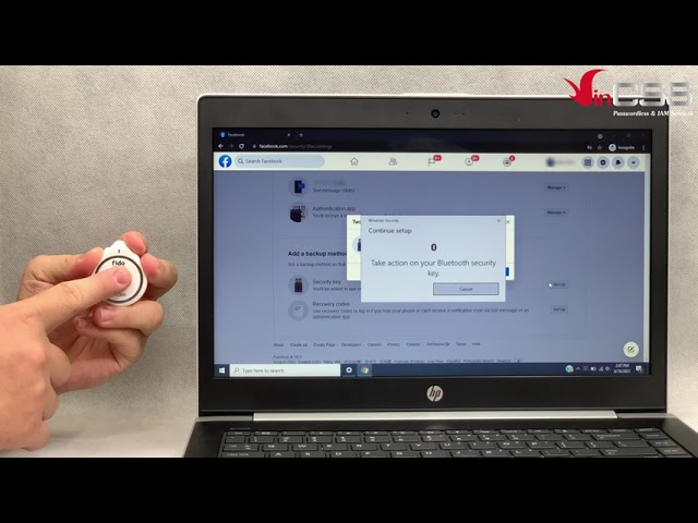 Bảo vệ tài khoản Facebook với khoá bảo mật VinCSS FIDO2® Fingerprint | Kích hoạt bảo mật 2 lớp (U2F)