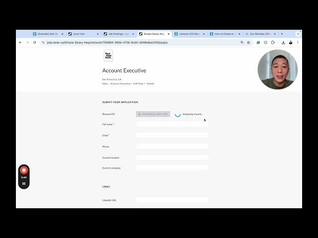 Job seekers, get an INSIDE look of an ATS (Lever) and why Jobscan is a SCAM