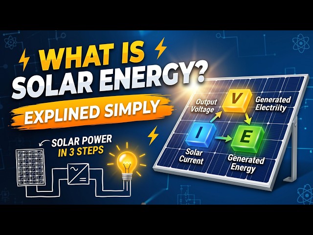 How Solar Panels Generate Electricity ☀️ | Solar Power Explained Simply