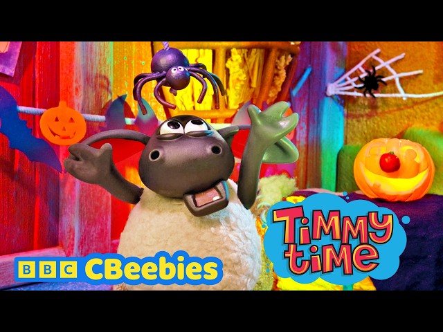 Timmy Time | Full Halloween Episode | Timmy Gets Spooked | CBeebies 🐑🎃👻✨