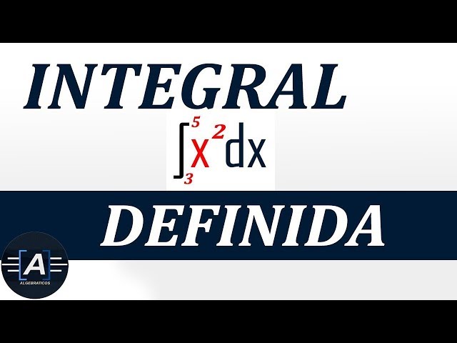 DEFINITE INTEGRAL EXERCISE