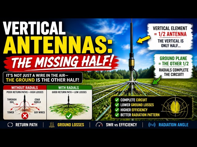 Ground Planes Explained: The Missing Half of the Antenna