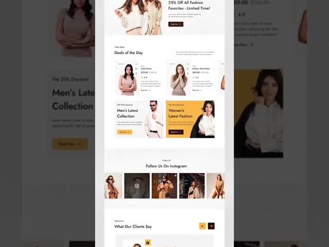 Modern & Responsive Online Store with WordPress #wordpressdevelopment