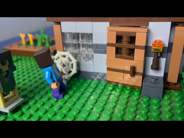 It's a secret... LEGO Minecraft | Stop Motion animation