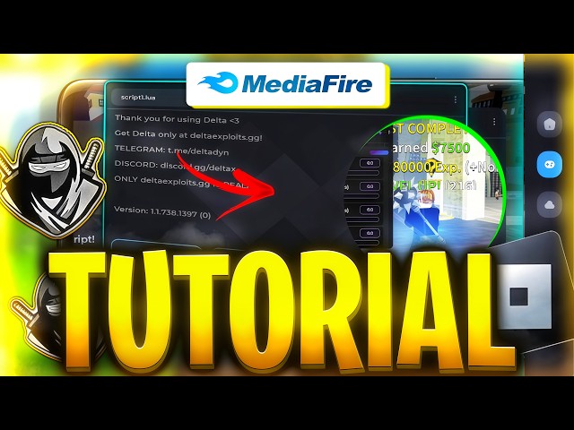 How to Download DELTA Executor WITHOUT KEY and Use SCRIPT in Roblox (MOBILE) Install/Add Script
