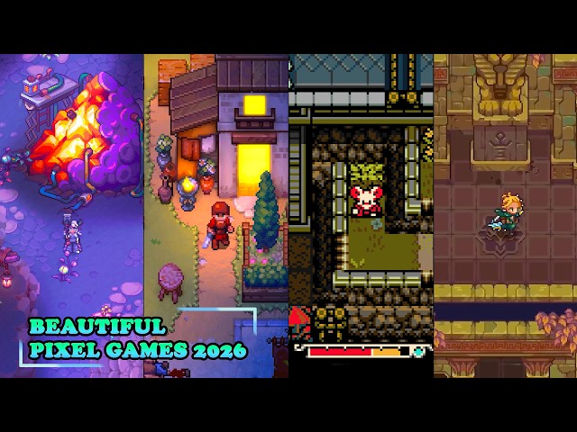 Top 20 Beautiful Pixel Art Games of 2026 (First Half)