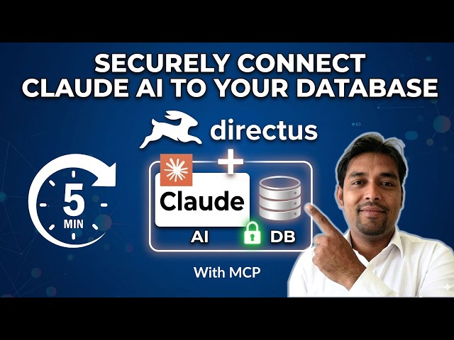 Connect Claude AI to Your Database Securely in 5 mins | AI Database Wrapper with MCP