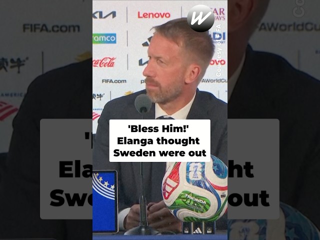 Anthony Elanga's post-match silence? Pure confusion #shorts
