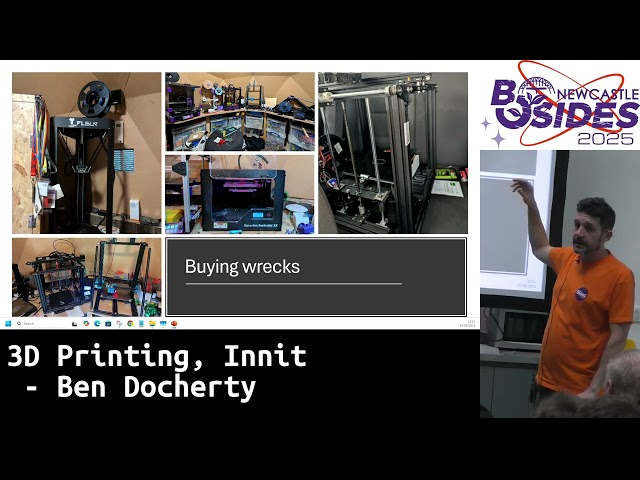 3D Printing, Innit - Ben Docherty